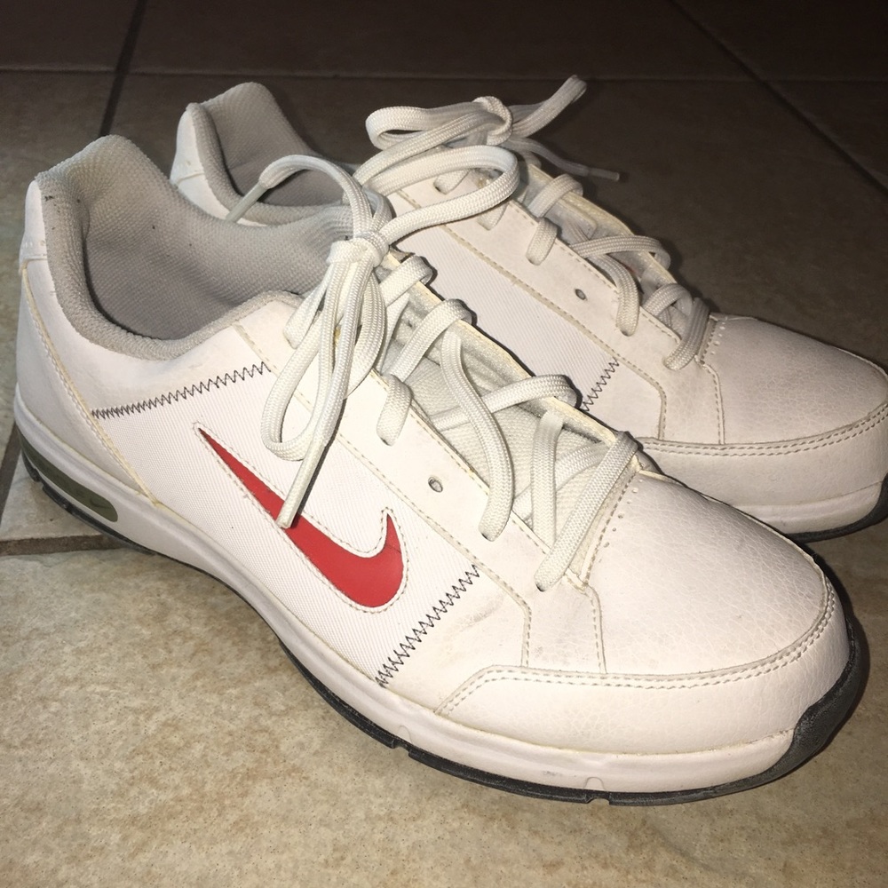 Nike Golf White Golf Shoes 379211-101 Youth 5Y